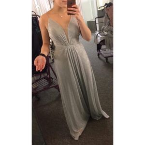 DREAMY SILVER PROM DRESS💫🤩
